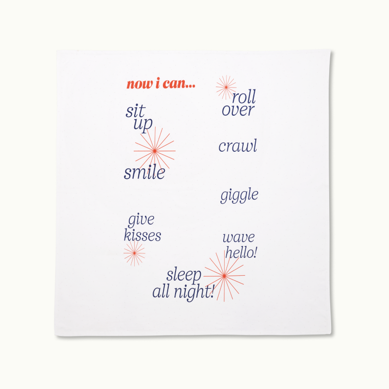 Nanit Milestone Blanket