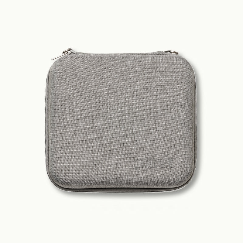 Nanit Traveling Light Case without shoulder strap in heather gray oxford