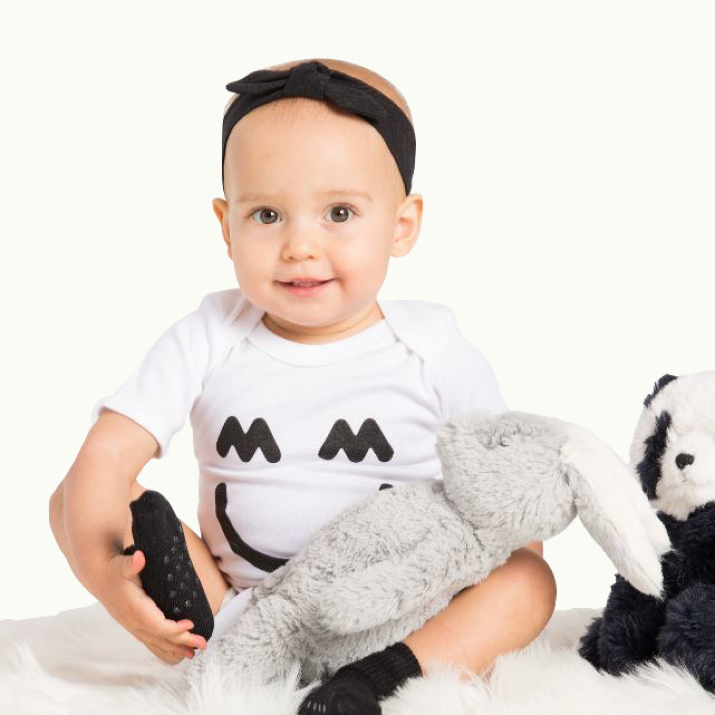 Miles & Milan Big Smile Bodysuit Set