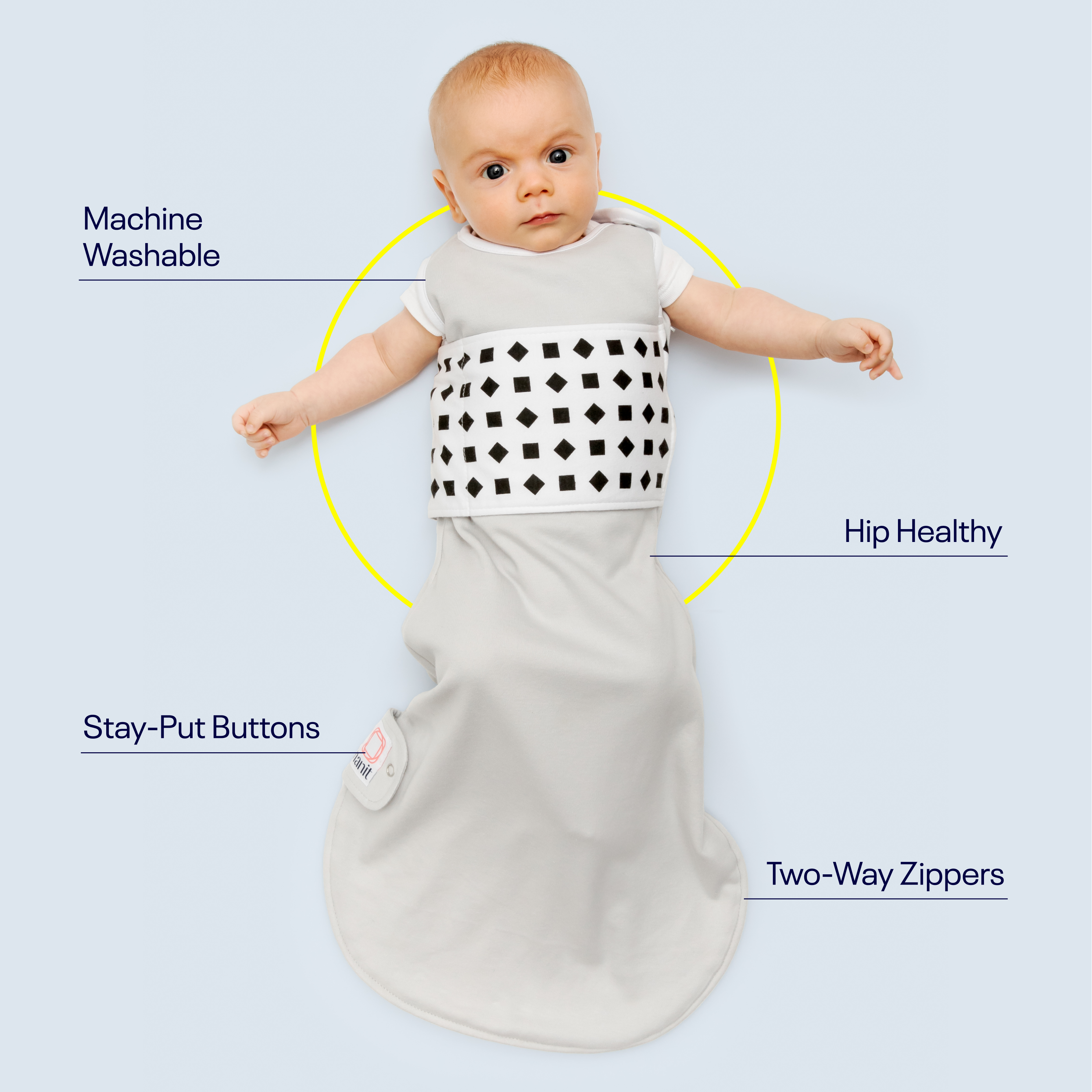 Nanit Breathing Wear Sleeping Bag