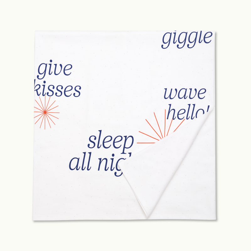 Nanit Milestone Blanket