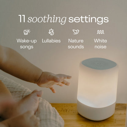 nanit sound + light features - 11 soothing settings 