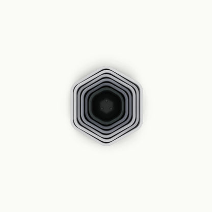 top view of lalo stacking cups